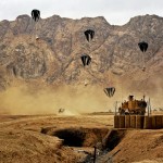 C-17 air drops supplies over Shah Joy, Afghanistan