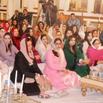 First lady Begum Nusrat Pervez attending Mehfile-e-Milad at PM House, Islamabad on February 4, 2013