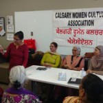 Harminder kaur reciting her poem in cwca meeting-oct,2018.resized