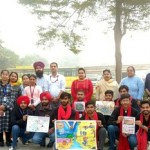 GGI Students showing their performance in nukkad Natak 1.resized